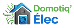Logo société Domotiq'Élec.